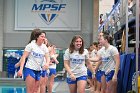 Senior Day  Swimming & Diving Senior Day 2024. - Photo by Keith Nordstrom : Wheaton, Swimming